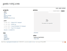 Tablet Screenshot of gaute.vetsj.com